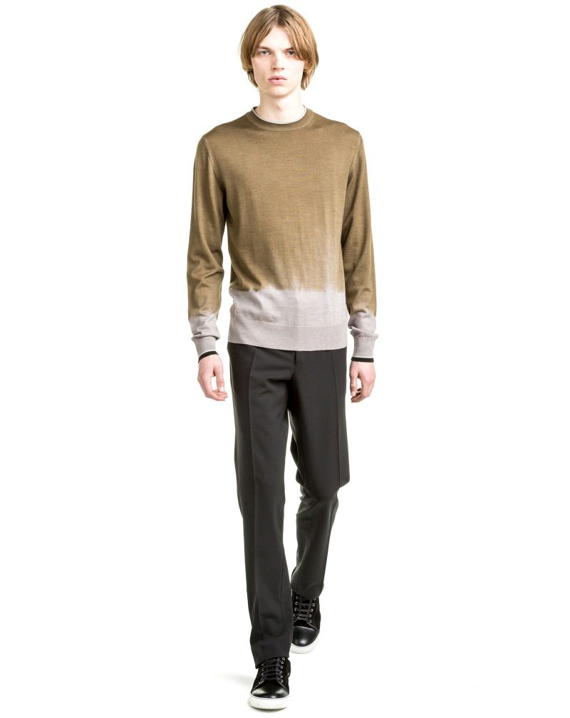 Lanvin Pre-Fall 2016 Dip Dye Sweater » Lanvin Unveils Must-Have Pre-Fall Collection Lanvin Pre-Fall 2016 Dip Dye Sweater