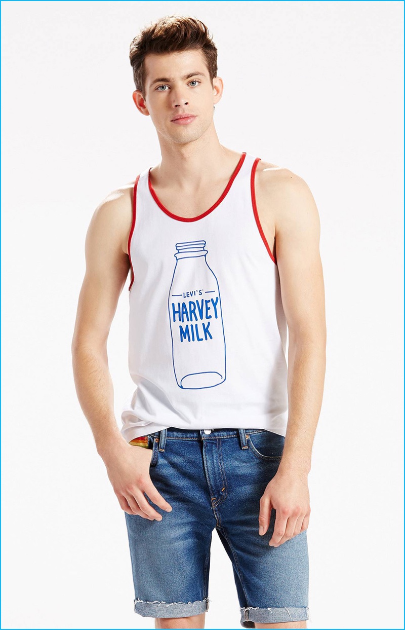 Levi's Pride Tank » Levi's Partners with Harvey Milk Foundation for 2016 Pride Collection Levi's Pride Tank