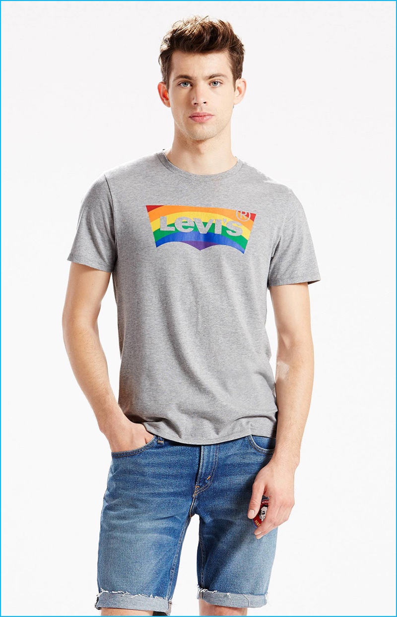 Levi's Pride Tee » Levi's Partners with Harvey Milk Foundation for 2016 Pride Collection Levi's Pride Tee