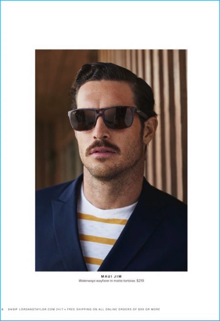 Vintage Cool: Justice Joslin Models Summer Style for Lord & Taylor