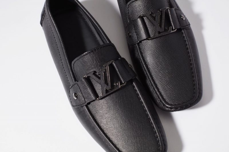 Louis Vuitton Men's Leather Loafer Driving Shoes