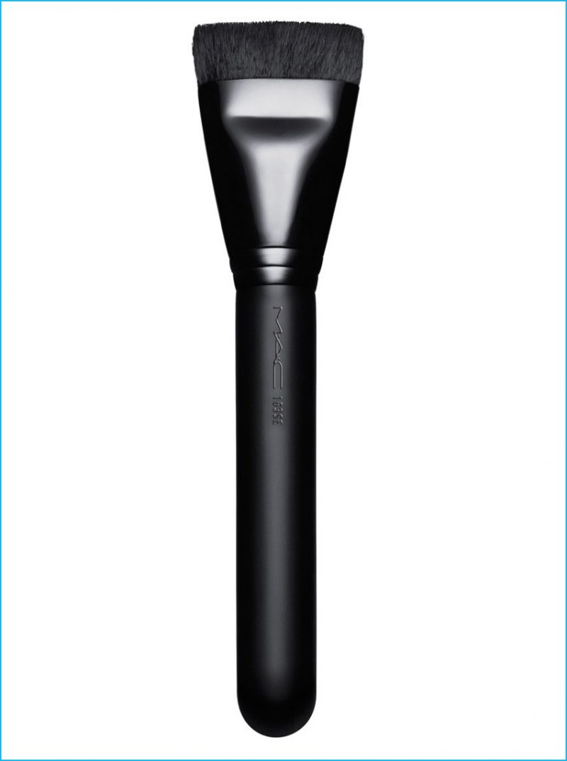 MAC x Brant Brothers 163 SE Flat Contour Brush: "A brush designed to help create sharp contours with sculpting products."