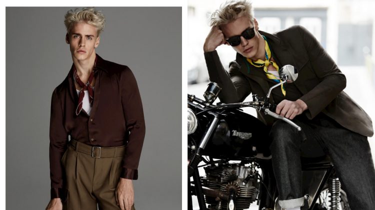 Rebel Neckwear: Oliver Stummvoll Accessorizes with GQ China
