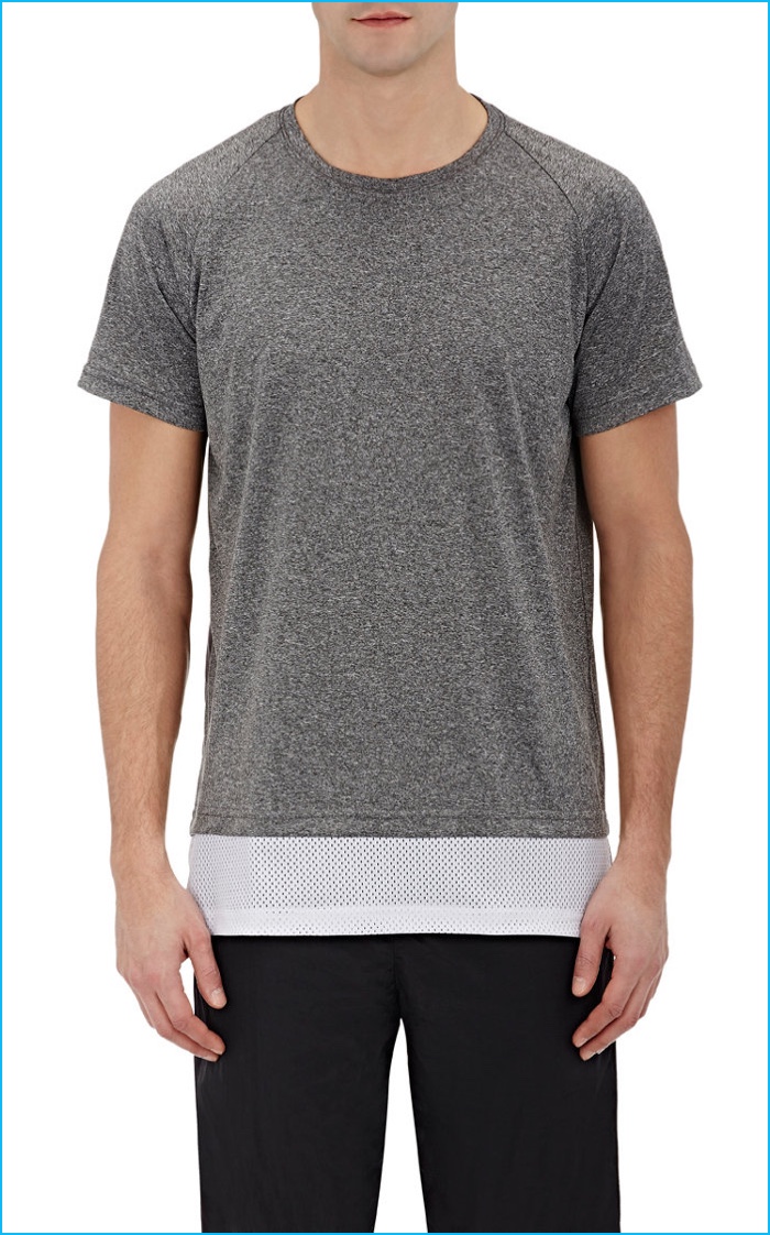 Ovadia & Sons Mesh Hem Tech Jersey T-Shirt