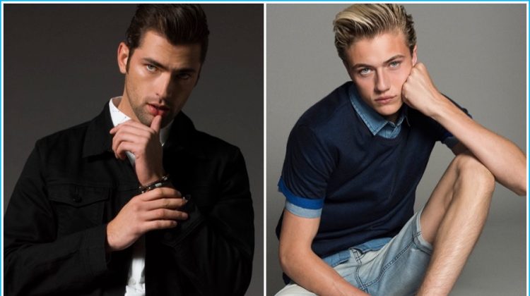 Sean O’Pry & Lucky Blue Smith Go Casual for Penshoppe Denimlab Campaign