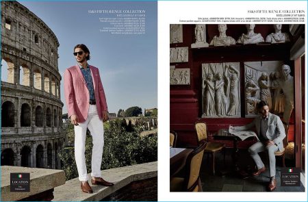 Saks Fifth Avenue 2016 Summer Mens Catalogue 010