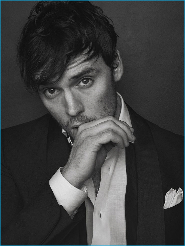 Sam Claflin photographed by Roger Rich for Zoo magazine.