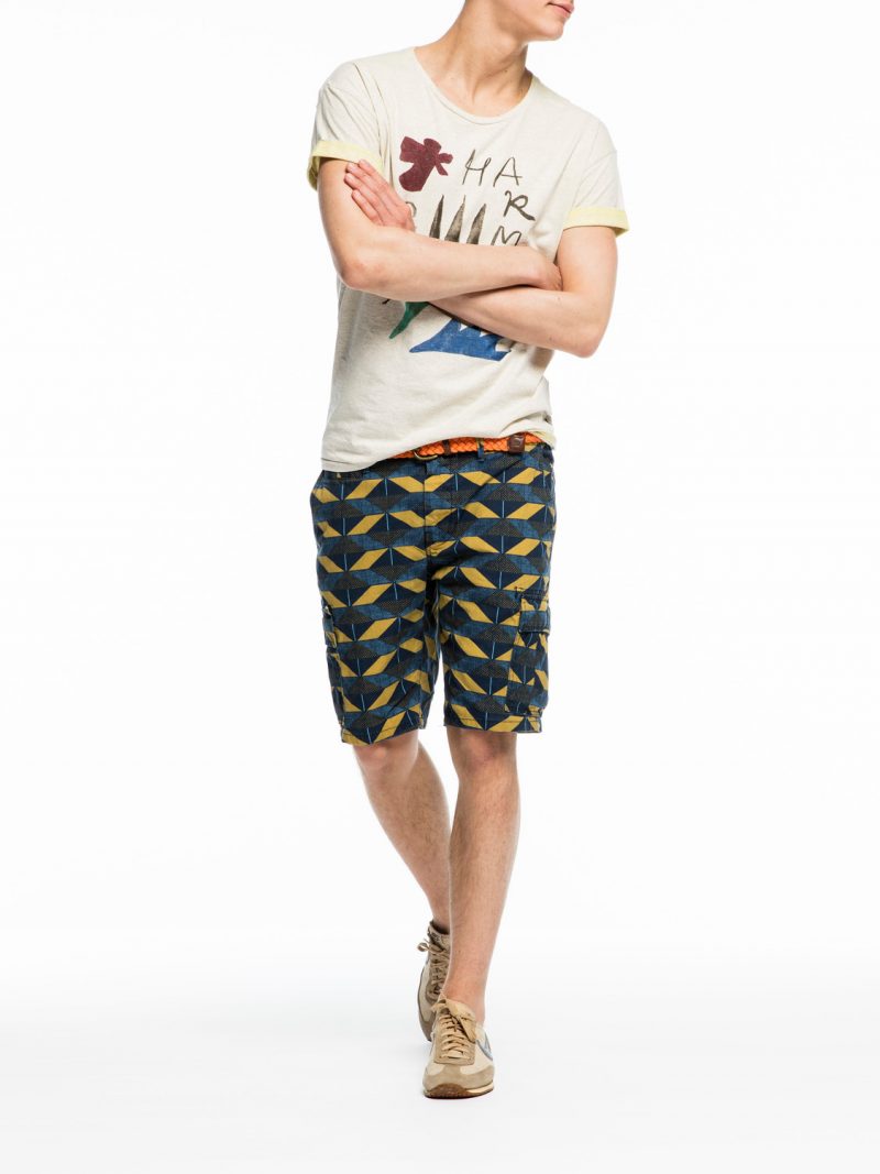 Scotch & Soda Belted Cargo Shorts