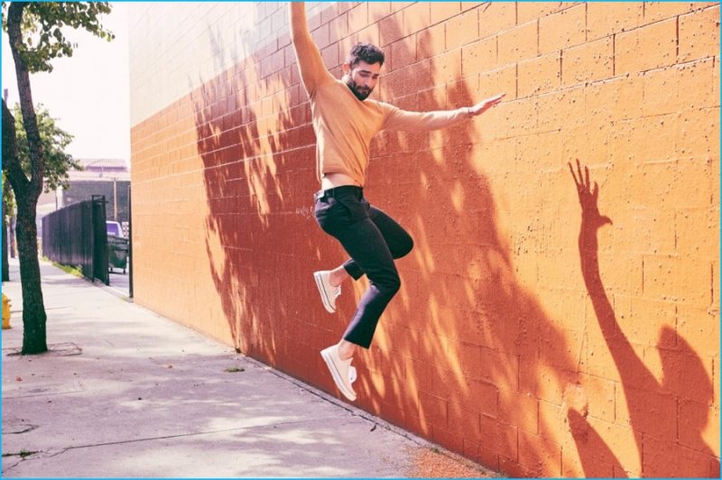 Tyler Hoechlin photographed by Max Montgomery for Flaunt magazine.