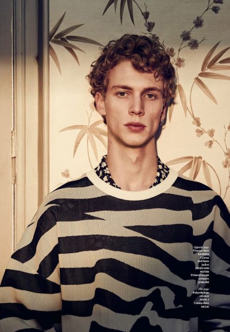 Vogue Hommes Paris 2016 Editorial Mens Prints 008