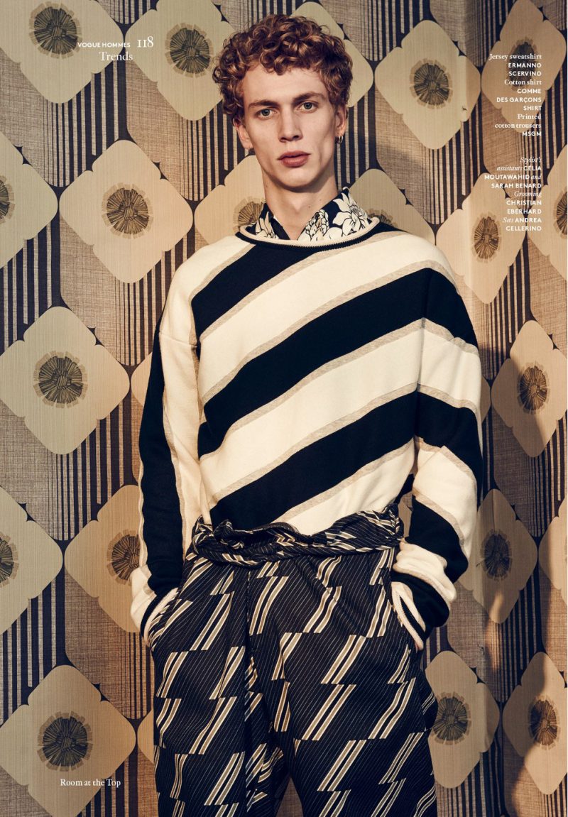 Vogue Hommes Paris 2016 Editorial Mens Prints 010