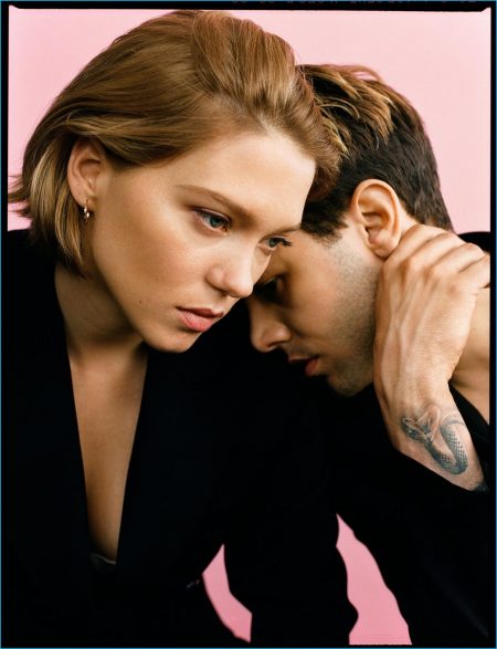 Lea Seydoux and Xavier Dolan attending the 'Manus x Machina: Fashion In An  Age Of Technology' Costume Institute Gala at Metropolitan Museum of Art on  May 2, 2016 in New York City.