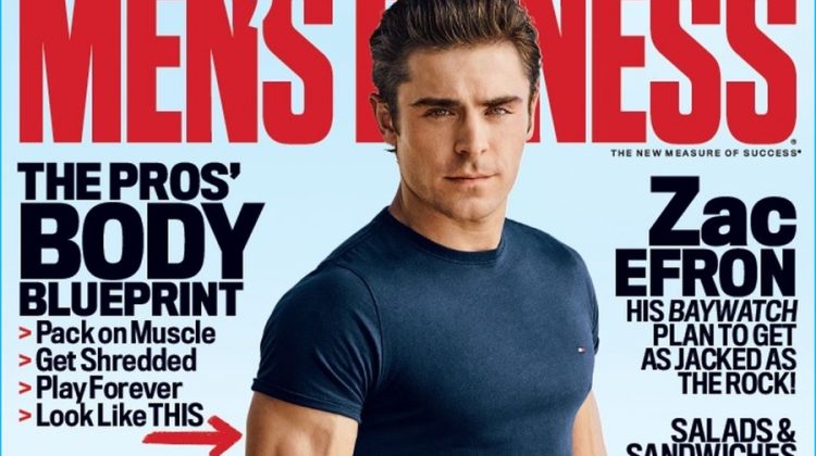 Zac Efron Covers Men's Fitness, Dishes on Diet & Fitness Goals