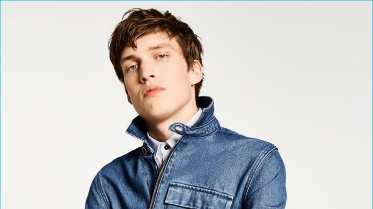 Zara Man Denim Overshirt