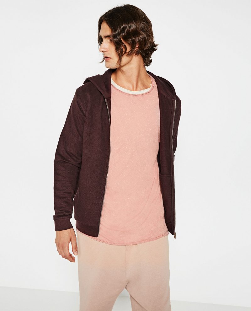 Zara Man Streetwise Collection Hooded Sweatshirt