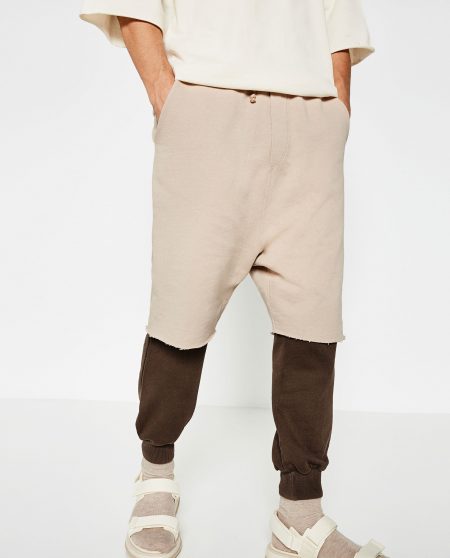 Zara Man Streetwise Collection Plush Bermuda Shorts