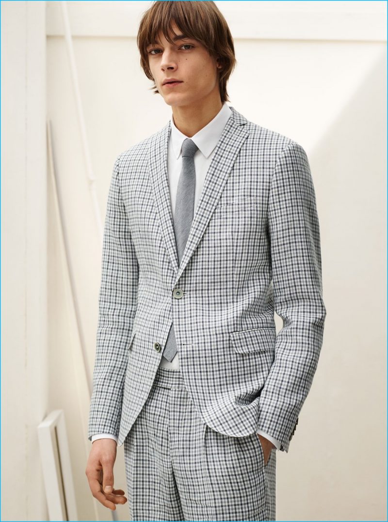 zara mens linen suit