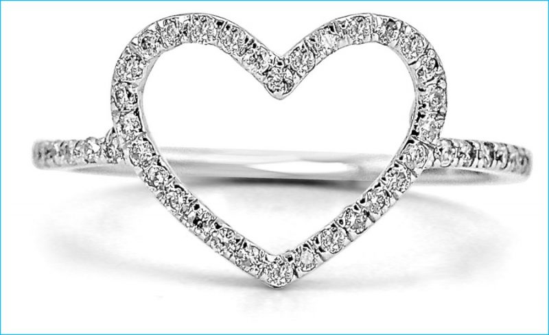 Jean Pierre Jewelers 14K White Gold Diamond Ring