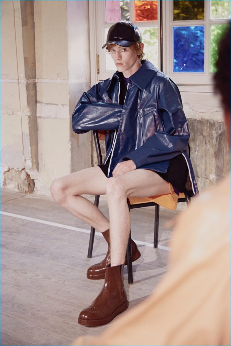 Acne Studios embraces a boyish quality with its playful silhouettes for spring-summer 2017. » Acne Studios Celebrates Swedish Summer Acne Studios embraces a boyish quality with its playful silhouettes for spring-summer 2017.