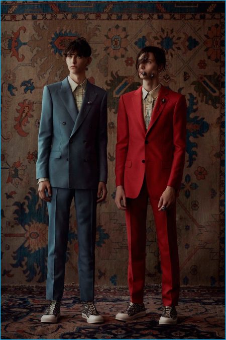 Alexander McQueen 2017 Spring Summer Mens Collection Look Book 008