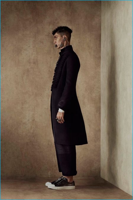 Alexander McQueen 2017 Spring Summer Mens Collection Look Book 014