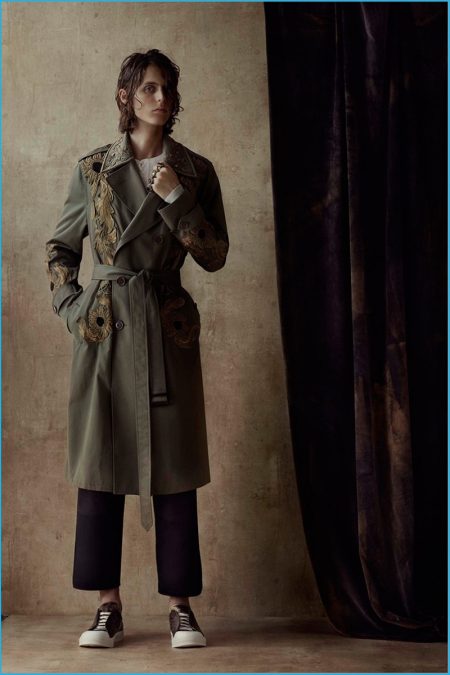 Alexander McQueen 2017 Spring Summer Mens Collection Look Book 018