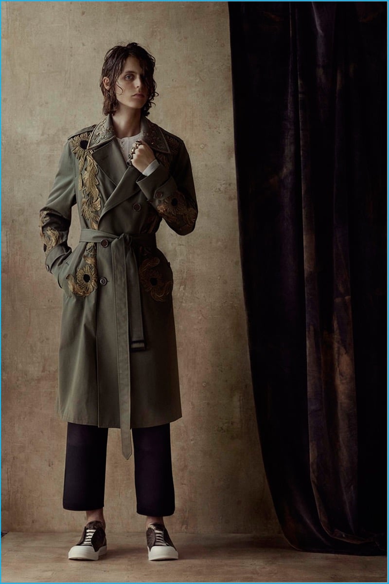 Alexander McQueen 2017 Spring/Summer Men's Collection Look Book