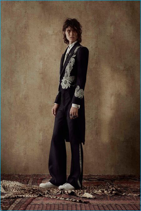 Alexander McQueen 2017 Spring Summer Mens Collection Look Book 022