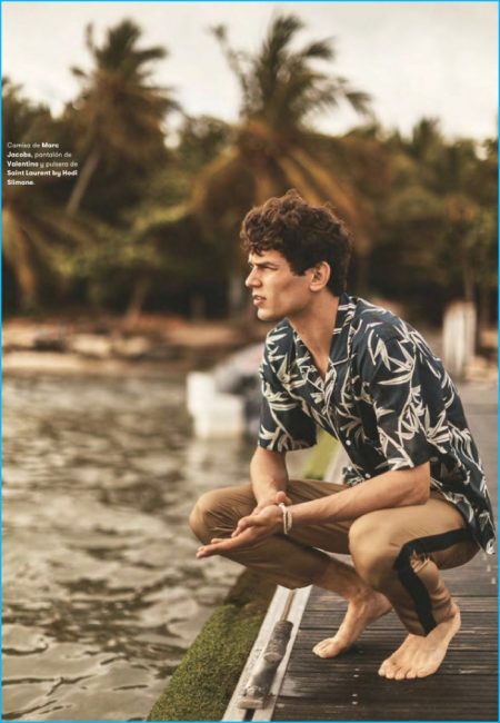 Arthur Gosse 2016 Editorial LOfficiel Hommes Espana 011