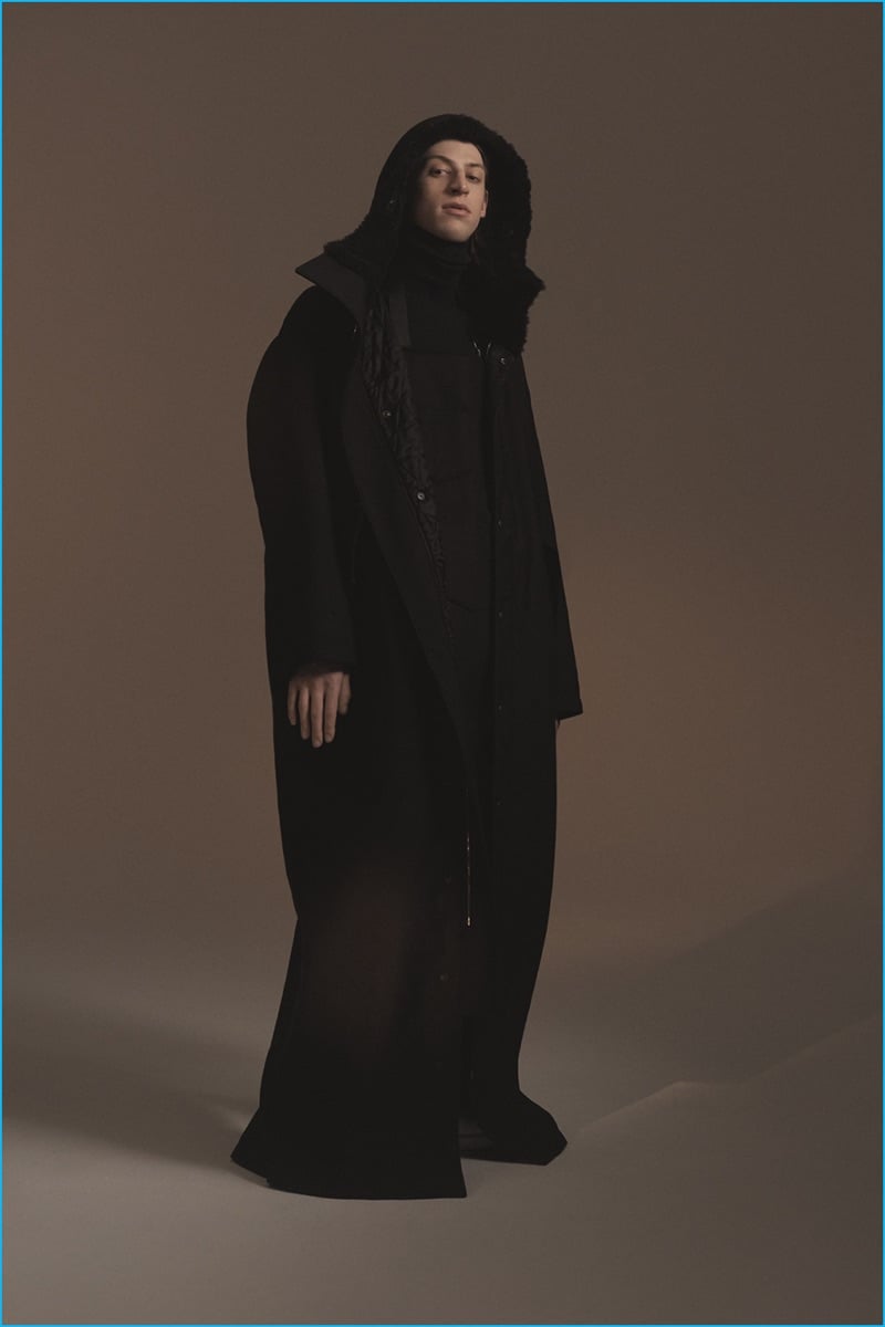 Balenciaga Brings the Drama with Long Fall Silhouettes