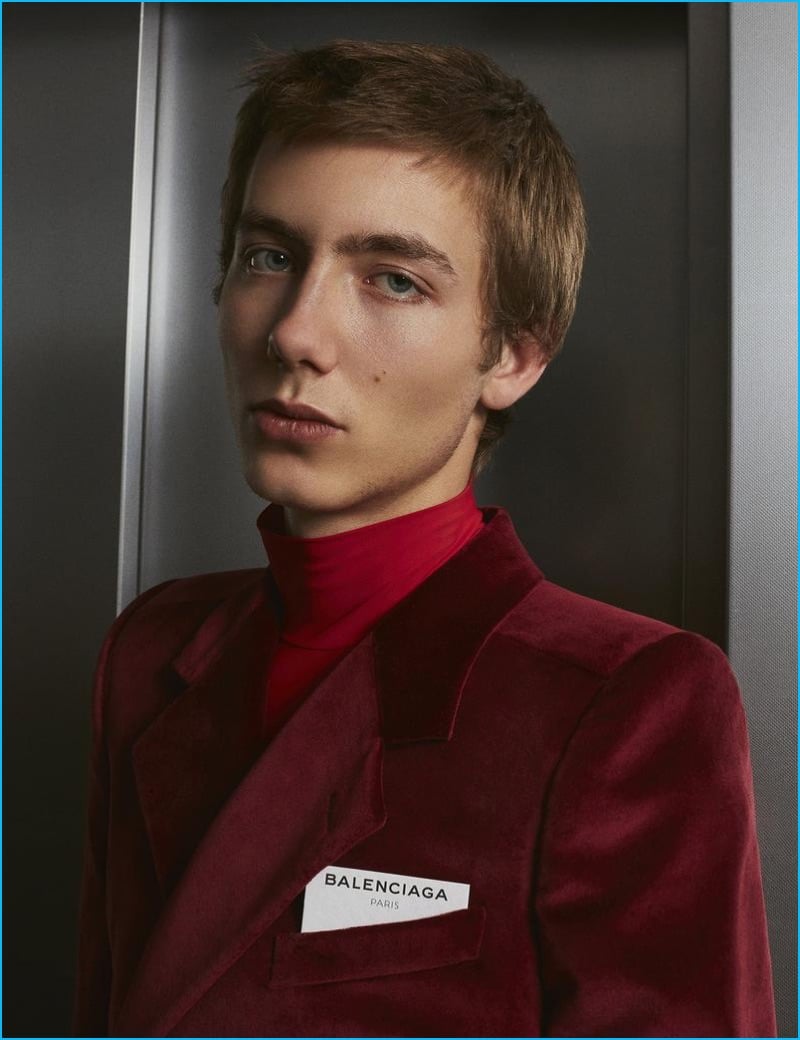 Balenciaga 2017 Spring Summer Menswear WWD Shoot
