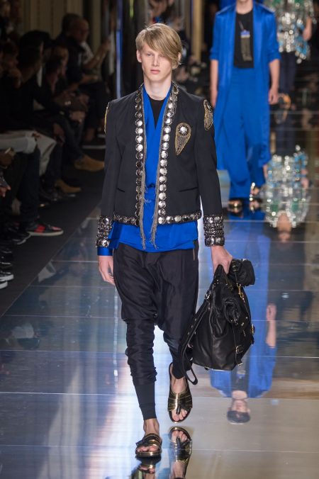 Balmain 2017 Spring Summer Mens Runway Collection 051