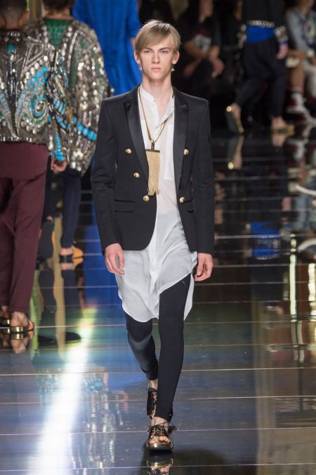 Balmain 2017 Spring Summer Mens Runway Collection 056