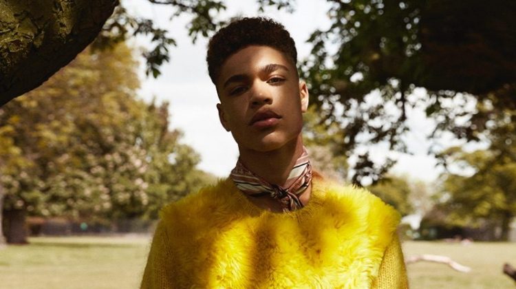 Brian Whittaker is Designer Chic in Fendi for Rollacoaster