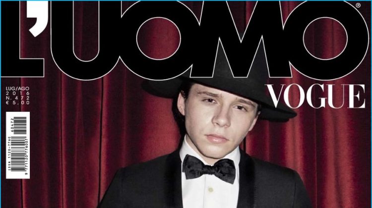 Brooklyn Beckham 2017 LUomo Vogue Cover Photo Shoot 001