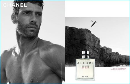 Ad Campaign  Chanel 'Allure Homme Sport' Cologne by Jacob Sutton -  FASHIONIGHTS