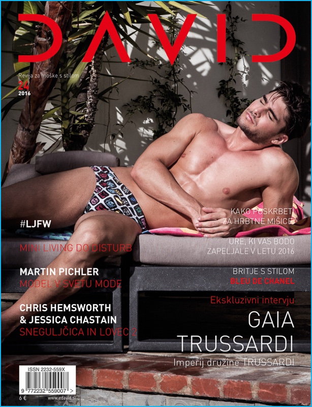 Pictured poolside, Charlie Matthews covers David magazine. » Fear and Loathing in Las Vegas: Charlie Matthews Stars in WINQ Story Pictured poolside, Charlie Matthews covers David magazine.