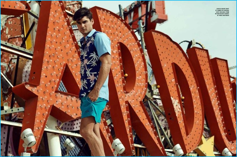 Charlie Matthews tackles sin city for the pages of WINQ magazine. » Fear and Loathing in Las Vegas: Charlie Matthews Stars in WINQ Story Charlie Matthews tackles sin city for the pages of WINQ magazine.