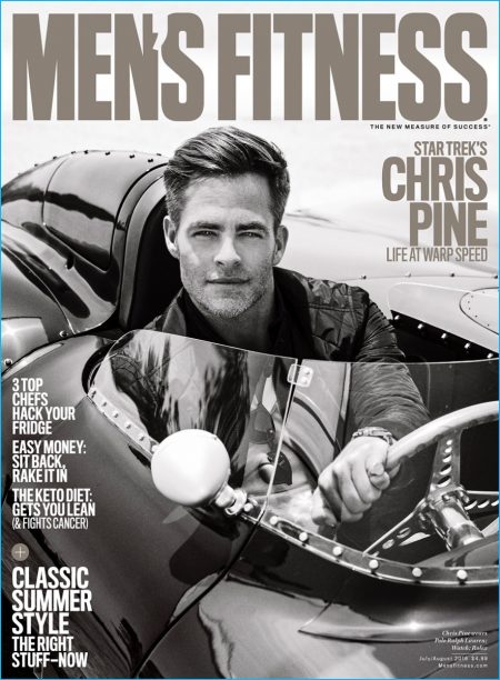 Chris Pine Covers Men's Fitness, Praises Clubbell Workout