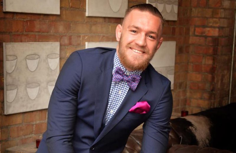 conor mcgregor bow tie