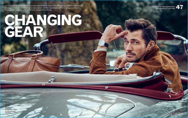 David Gandy photographed by Tomo Brejc for Telegraph magazine's Goodwood supplement. » David Gandy Covers Goodwood, Embraces Classic Style David Gandy photographed by Tomo Brejc for Telegraph magazine's Goodwood supplement.