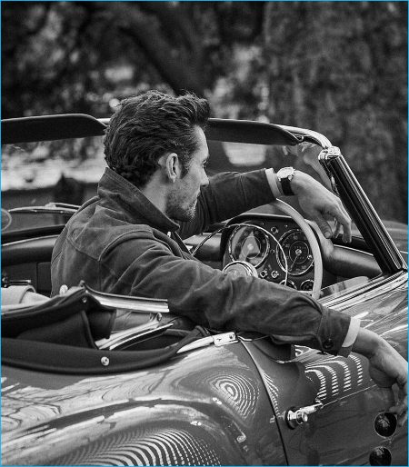 David Gandy 2016 Cover Photo Shoot Telegraph Goodwood 003