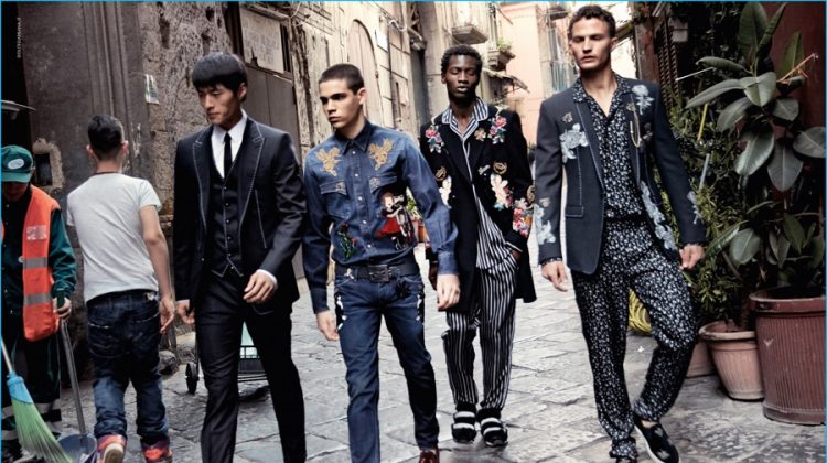 Dolce & Gabbana Travels to Naples for Fall Campaign
