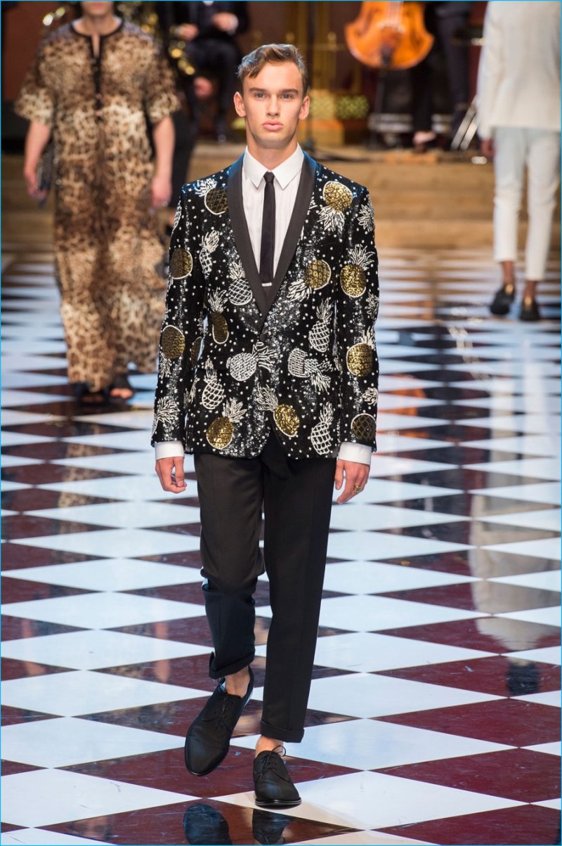 Dolce & Gabbana 2017 Spring/Summer Men's Runway Collection