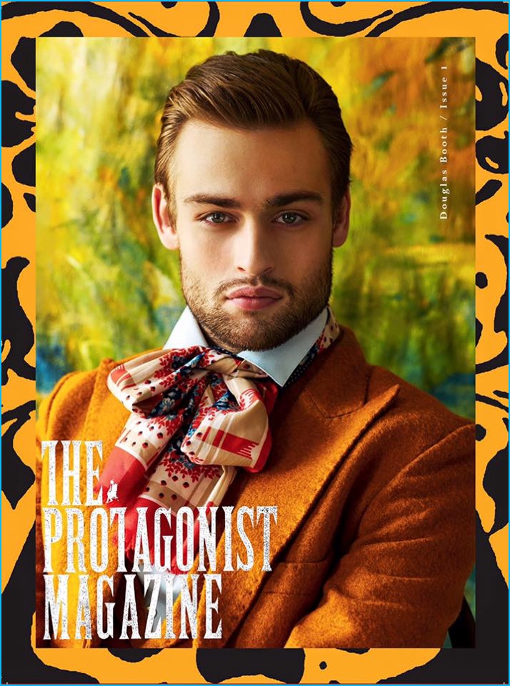 Douglas Booth covers The Protagonist magazine in Helen Anthony.