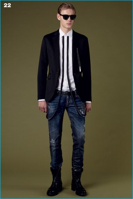 Dsquared2 2016 Pre Fall Mens Collection Look Book 009