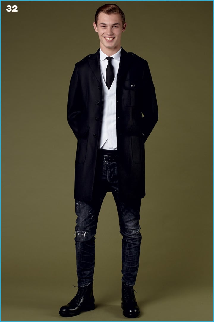Dsquared2 2016 Pre Fall Mens Collection Look Book