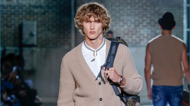 Dsquared2 Does Glam Skinhead Style for Spring Collection