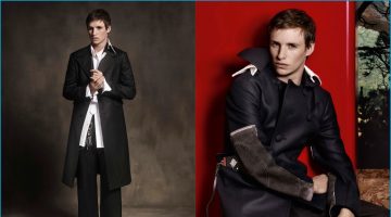 Eddie Redmayne Fronts Prada's Fall Campaign Eddie Redmayne Fronts Prada's Fall Campaign