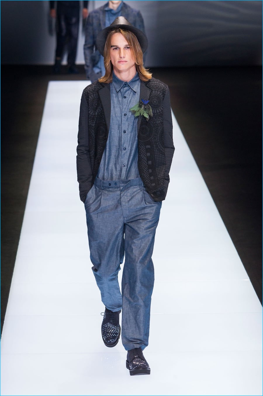 Emporio Armani 2017 Spring Summer Mens Runway Collection